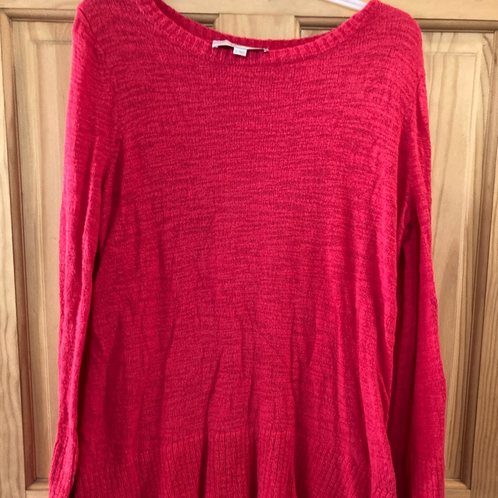 Loft pink sweater, size medium